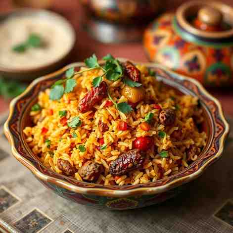 Kenyan Pilau - Spice and Rice Recipe